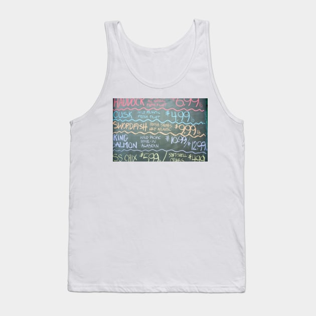 Fish market sign Tank Top by brians101